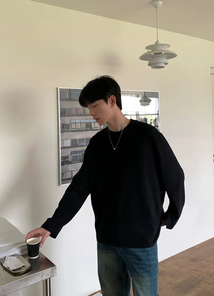 Loose-fit Long-Sleeve Pullover