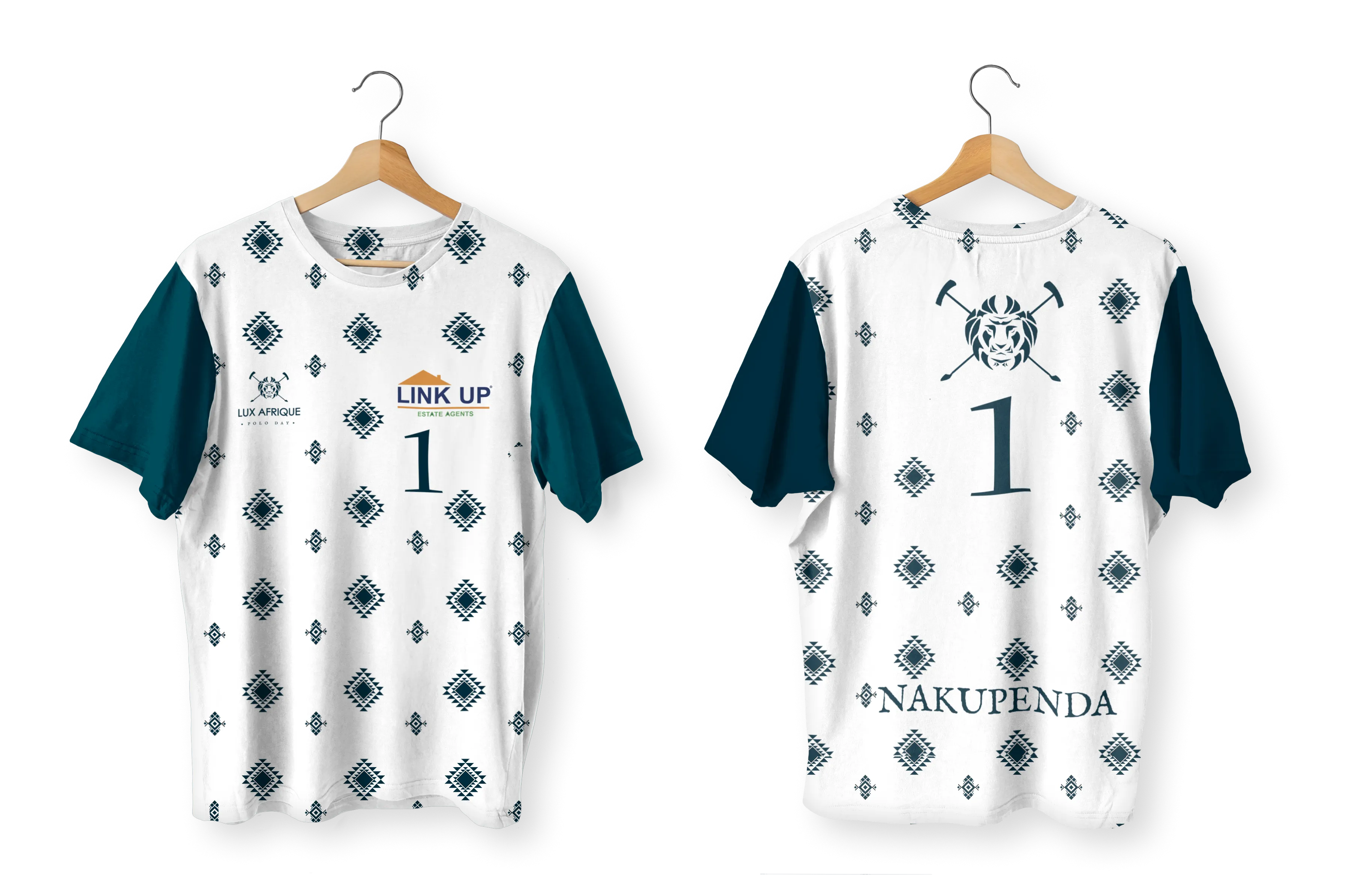 Lux Afrique Polo Day Merchandise 2023 T-Shirts