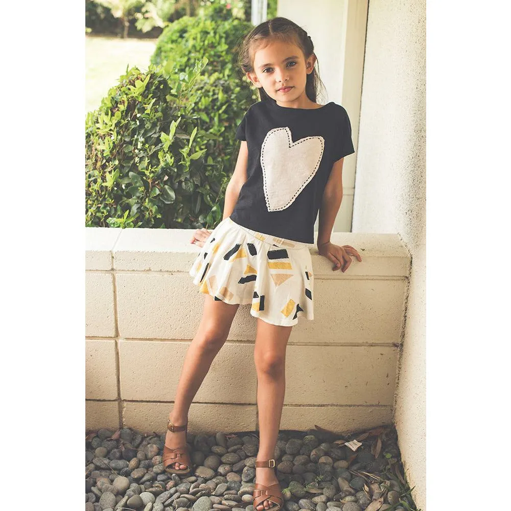 Lyric-Shapes Skort