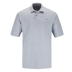 Men Polo Heather Grey