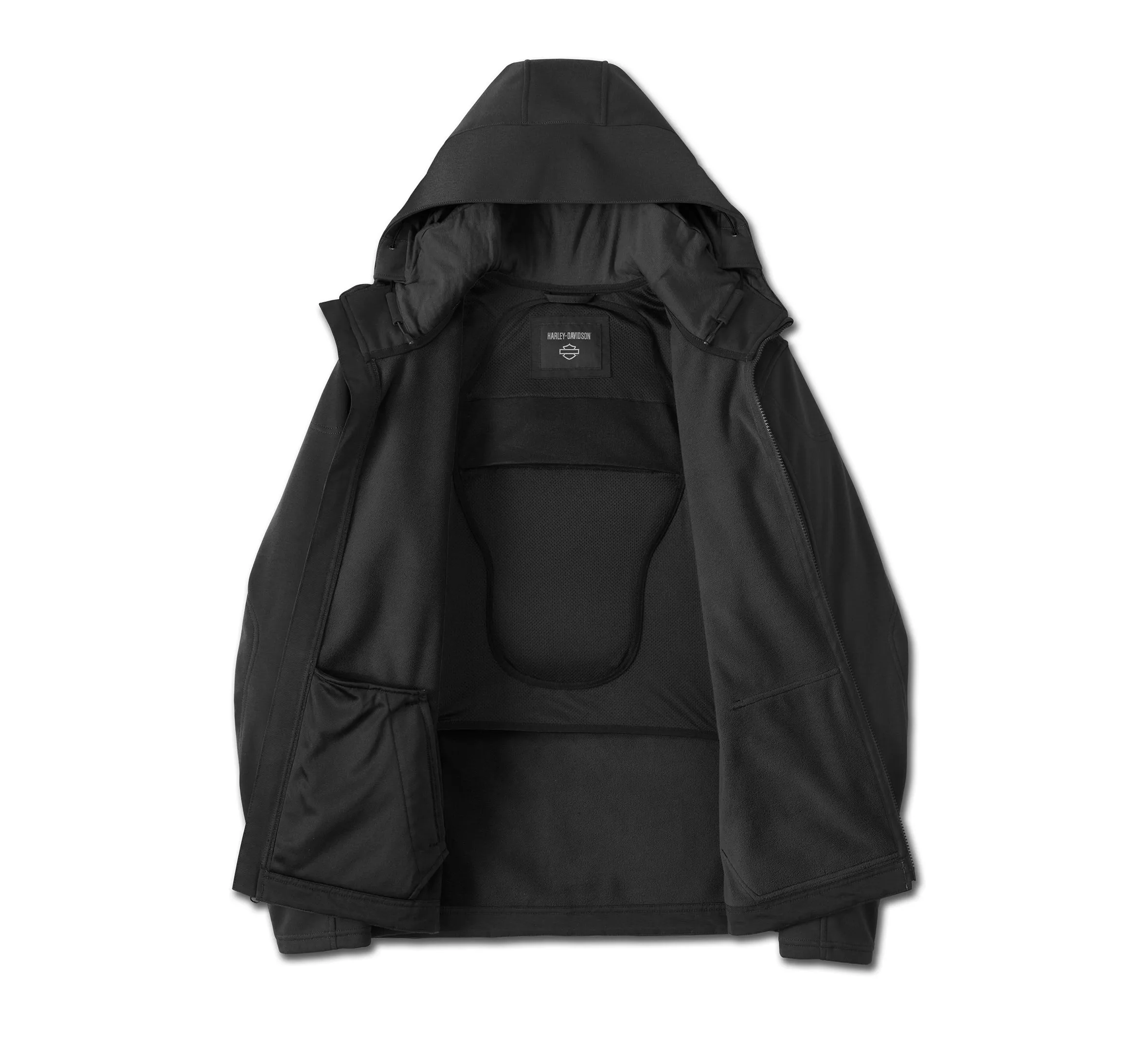 Men's Deflector 2.0  Riding Fleece - Tall - Harley Black