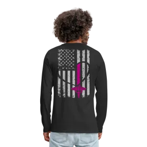 Michelle NURSE FLAG Men's Premium Long Sleeve T-Shirt