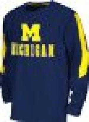 Michigan Wolverines Colosseum Youth Long Sleeve Tee