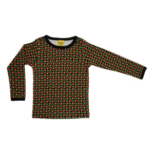 Mini Radish - Black Long Sleeve Shirt