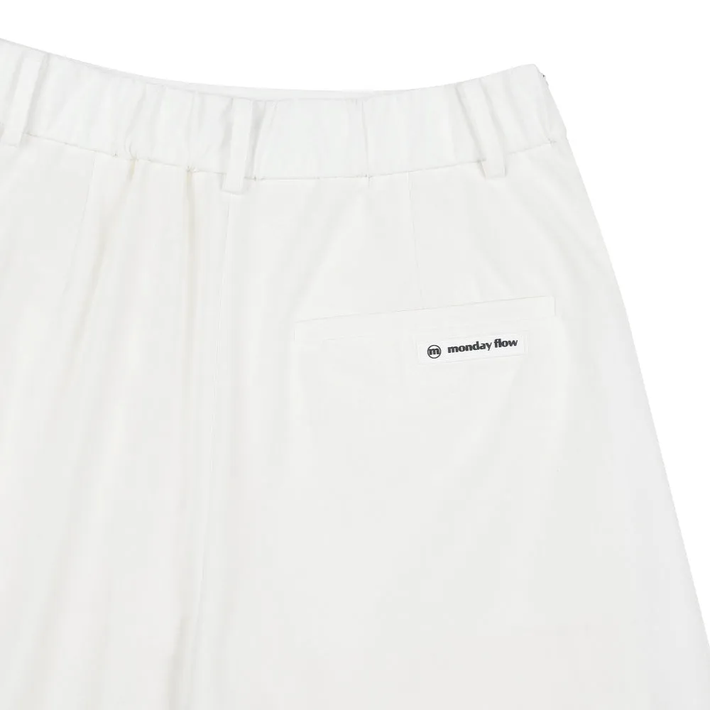 Monday Flow Four Seasons Pocket Skirt - White