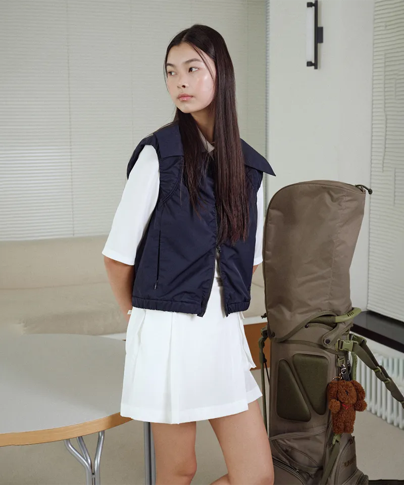 Monday Flow Four Seasons Pocket Skirt - White