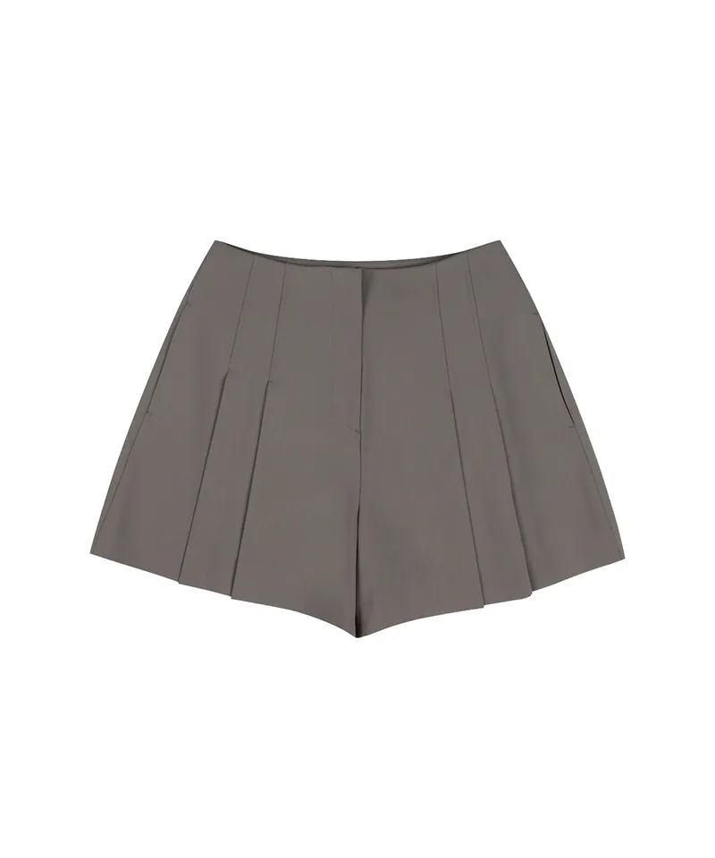 Monday Flow Signature Culotte Pants - Brown