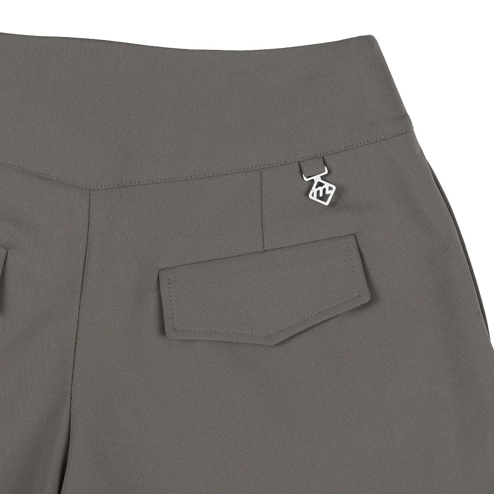 Monday Flow Signature Culotte Pants - Brown