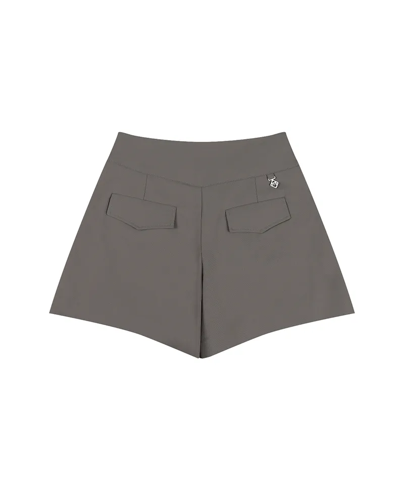 Monday Flow Signature Culotte Pants - Brown