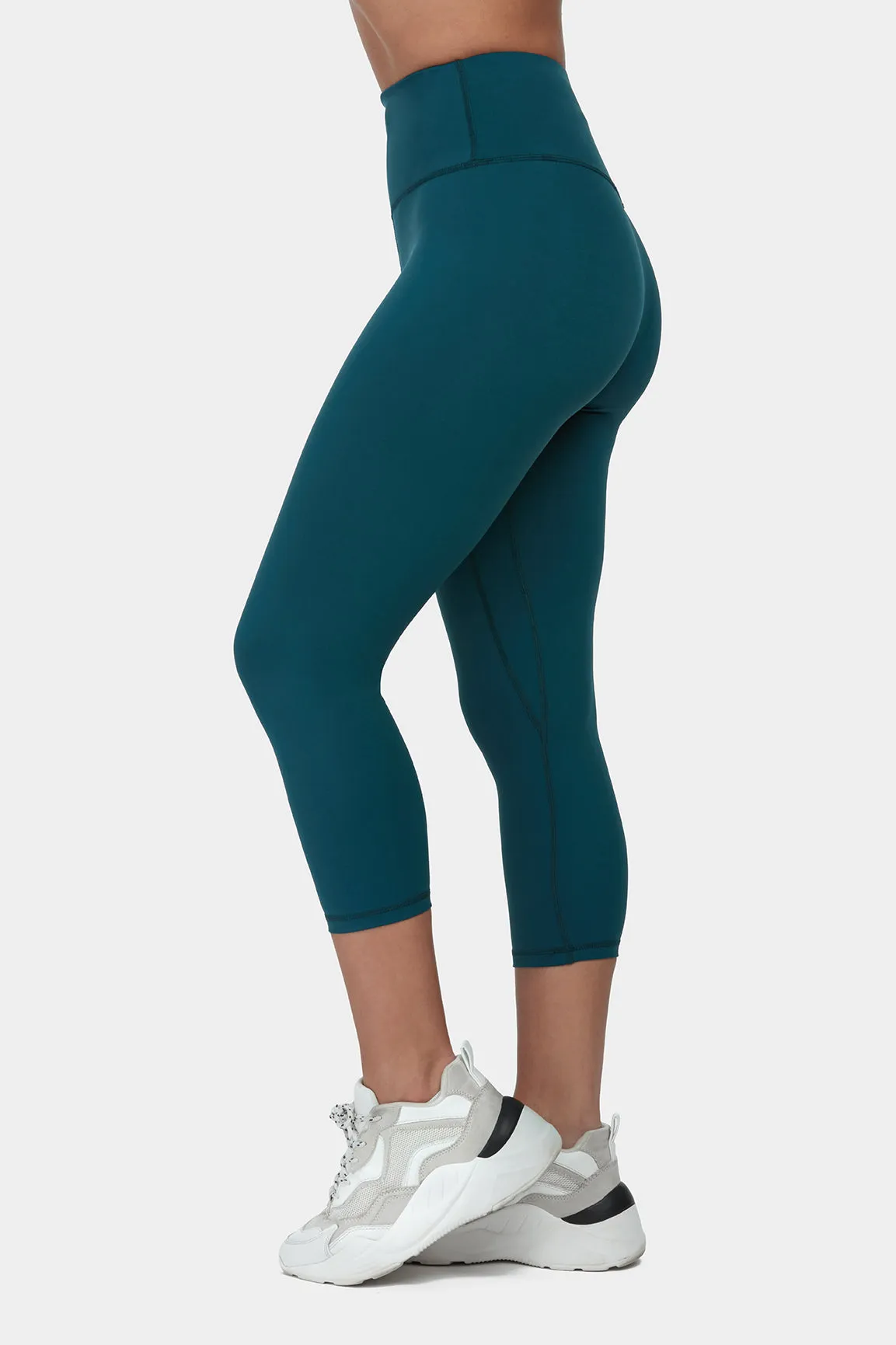 Move More Forest Green Capri Leggings