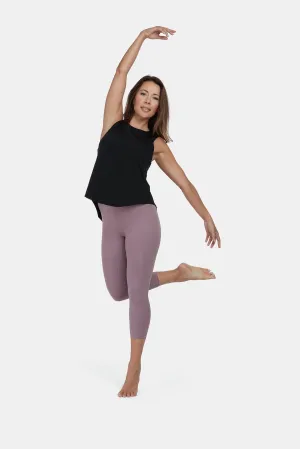 Move More Mauve Capri Leggings