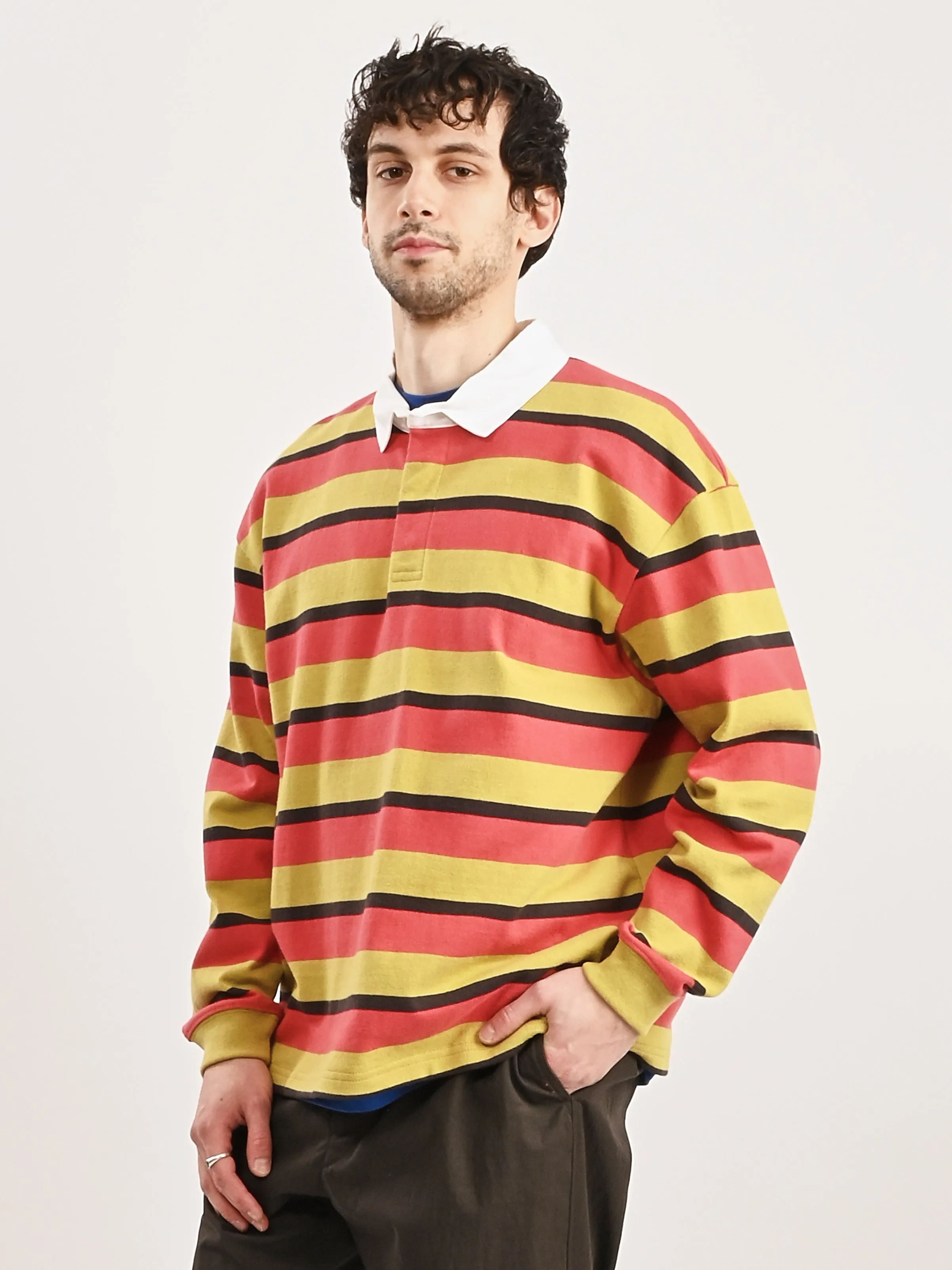 Multi Rec Stripe Polo