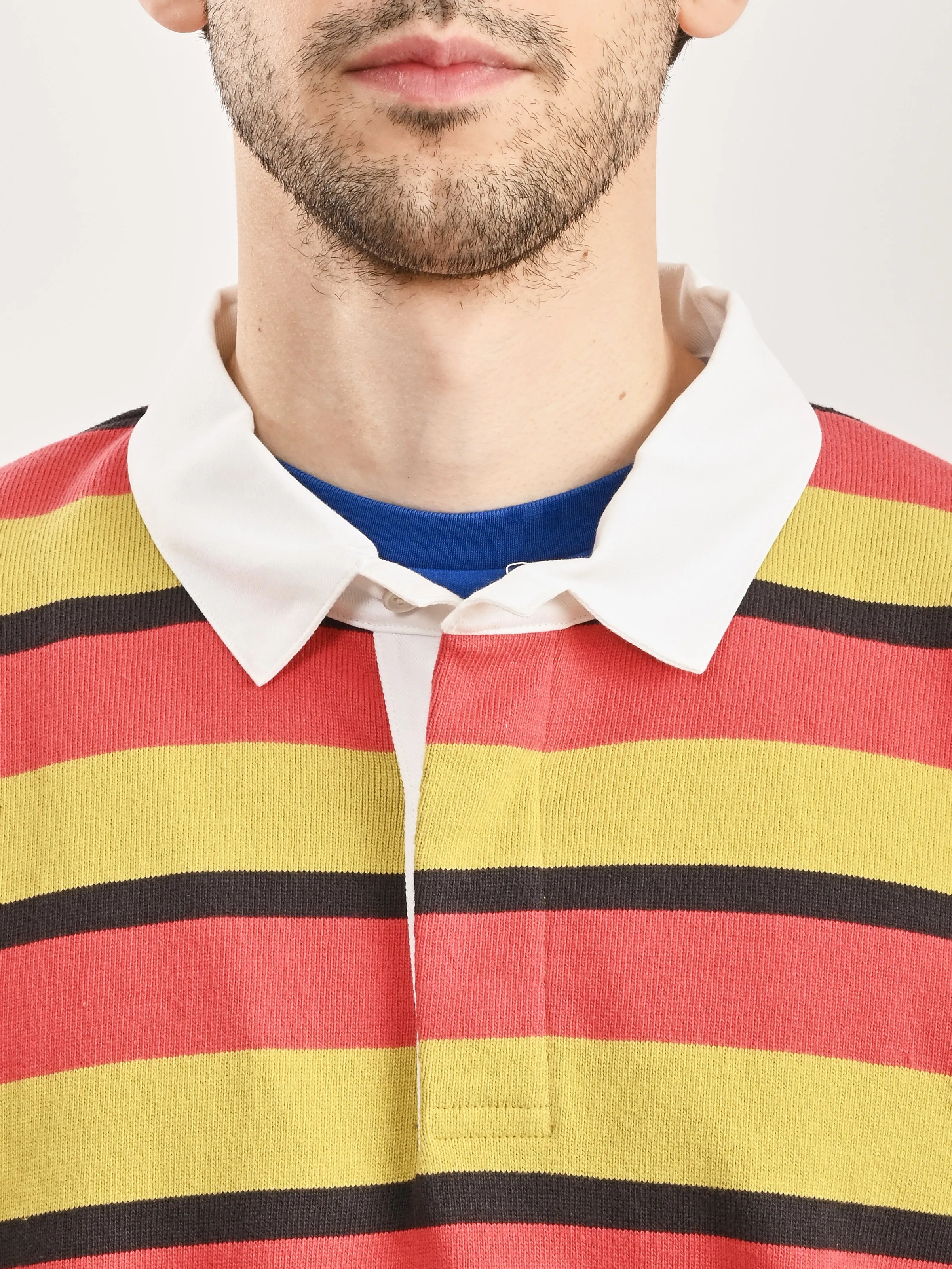Multi Rec Stripe Polo