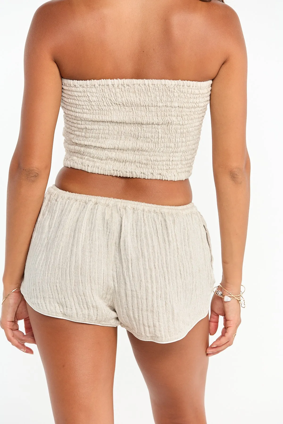 Namika Tube Top - Linen