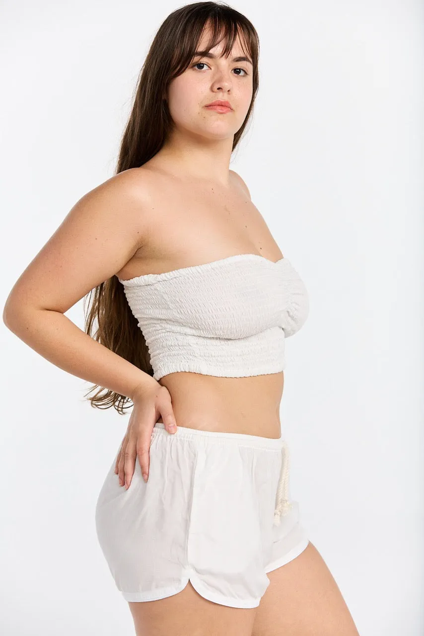 Namika Tube Top - White