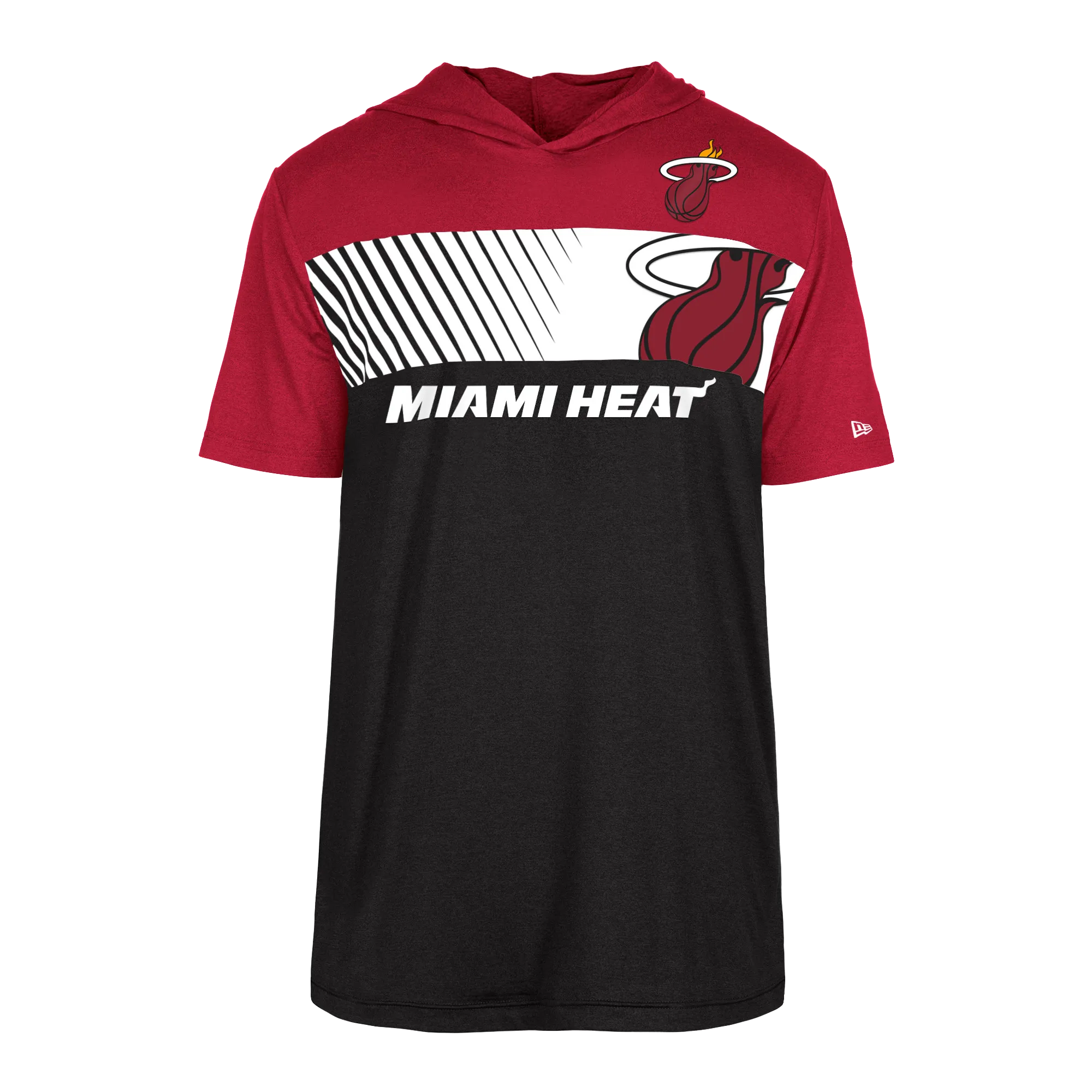 New Era Miami HEAT Red Hoodie Tee