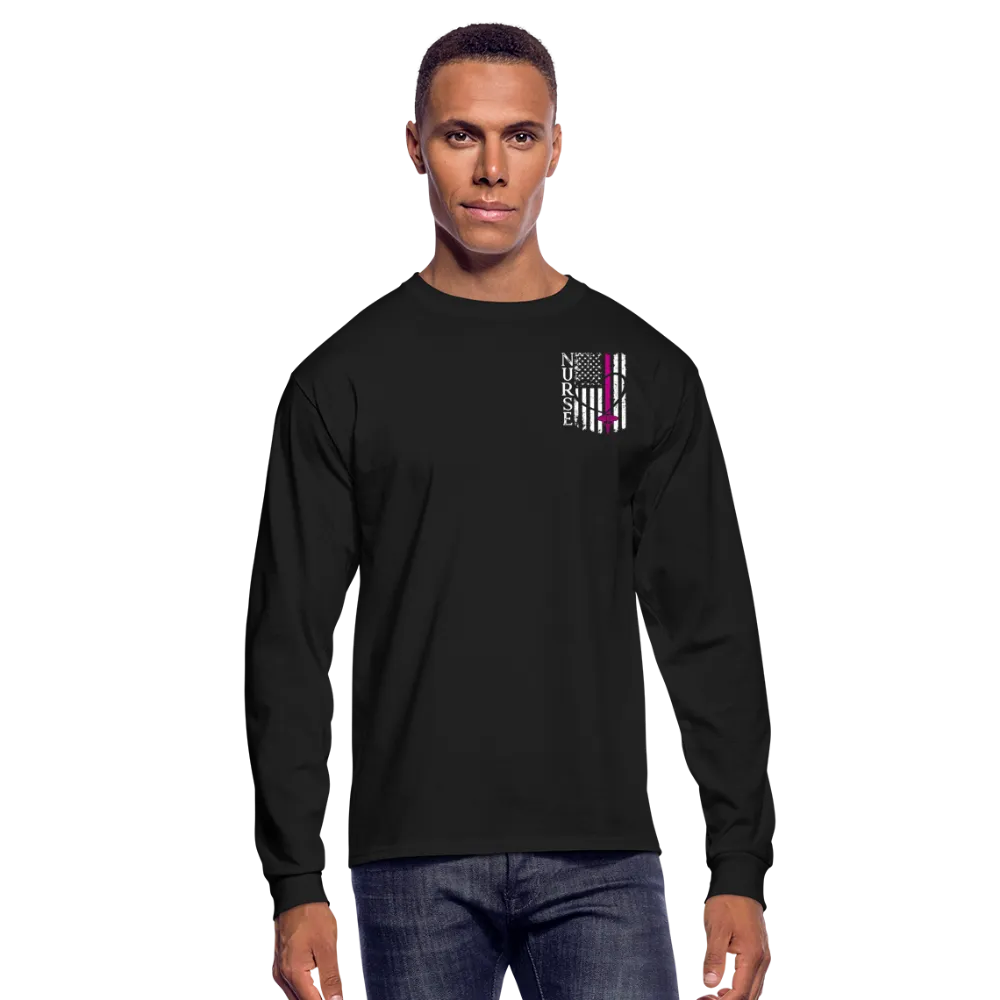 Nurse Flag Men's Long Sleeve T-Shirt (CK1674)