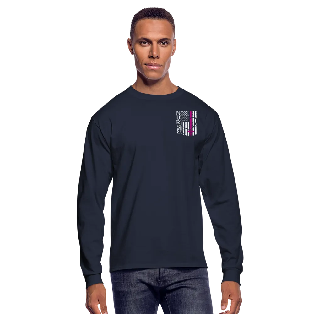 Nurse Flag Men's Long Sleeve T-Shirt (CK1674)