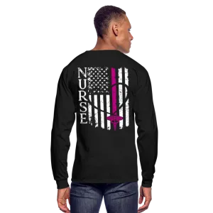 Nurse Flag Men's Long Sleeve T-Shirt (CK1674)