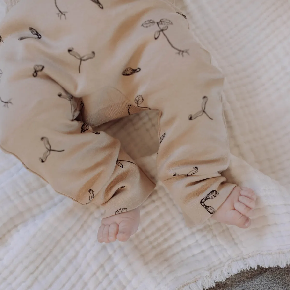 Organic Cotton Leggings - Maple