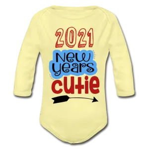 Organic Long Sleeve Baby Bodysuit