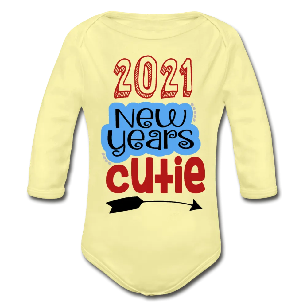 Organic Long Sleeve Baby Bodysuit