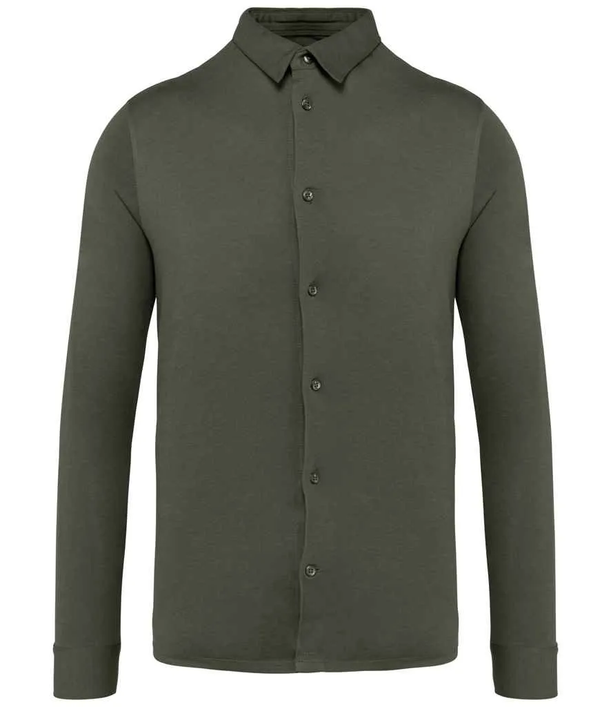 Organic Long Sleeve Jersey Shirt: Mens