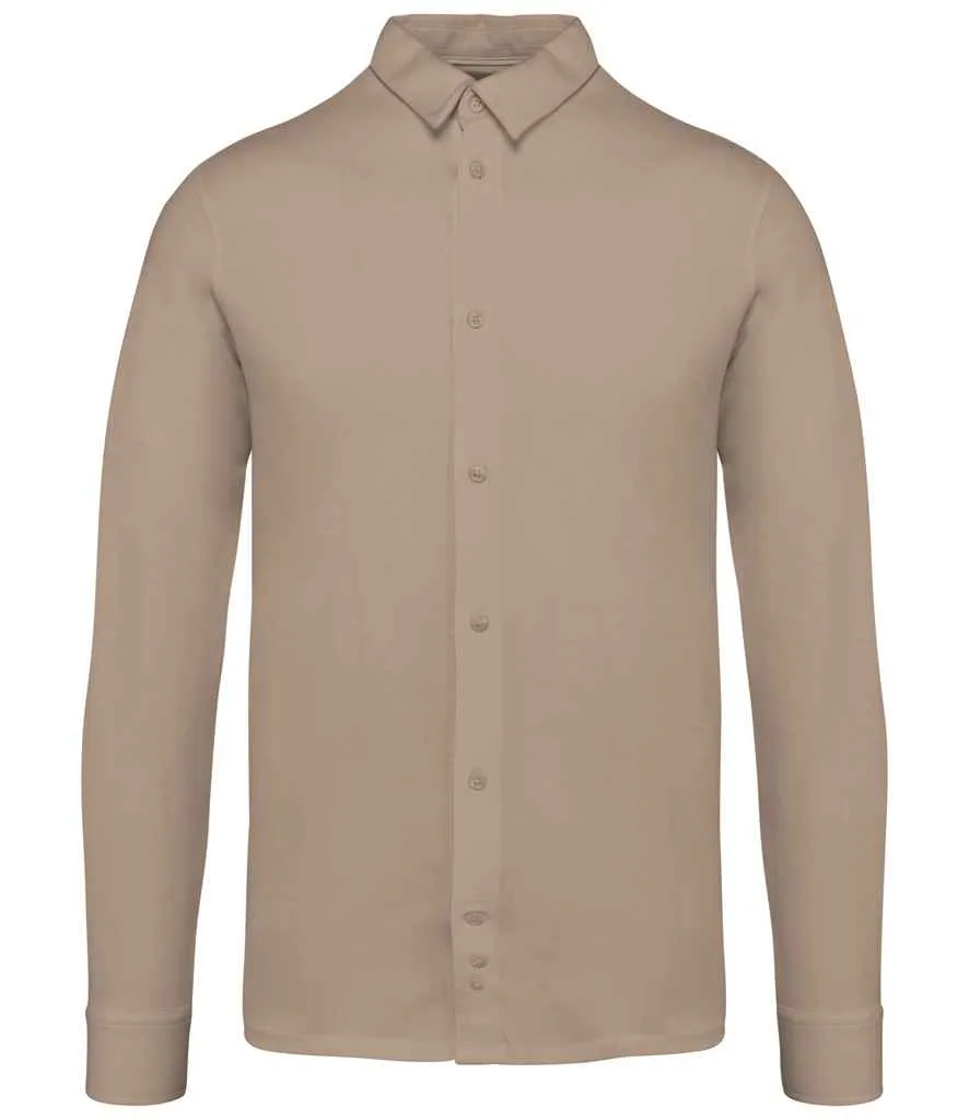 Organic Long Sleeve Jersey Shirt: Mens