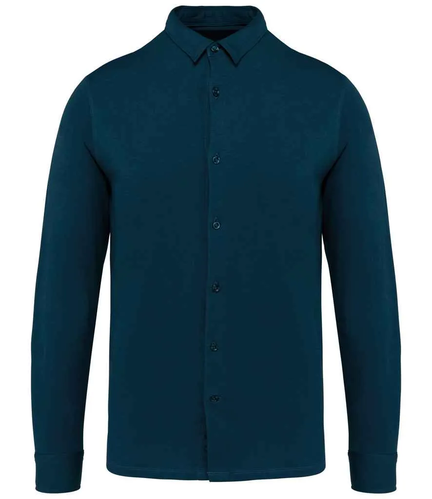 Organic Long Sleeve Jersey Shirt: Mens