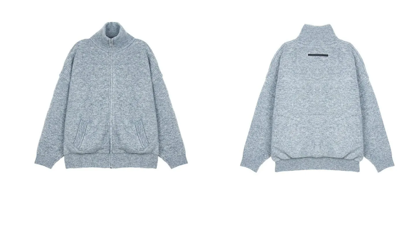 Oversized Zipped Jacket