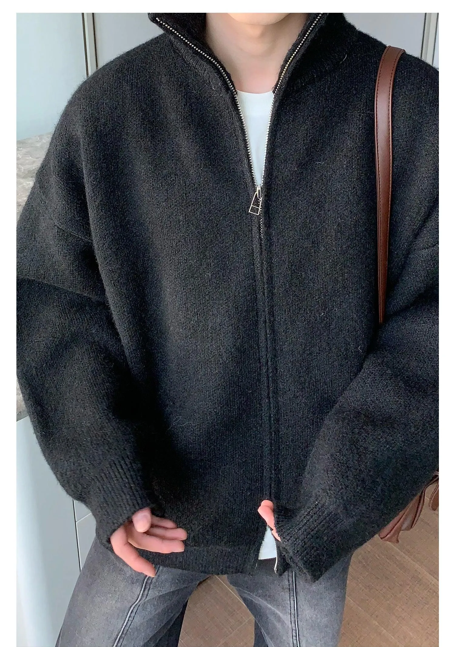Oversized Zipped Jacket