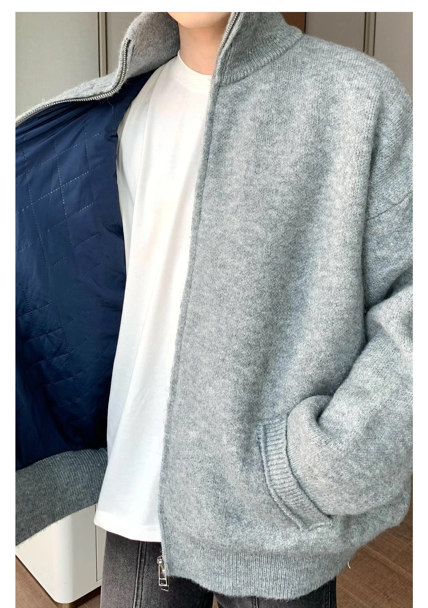 Oversized Zipped Jacket
