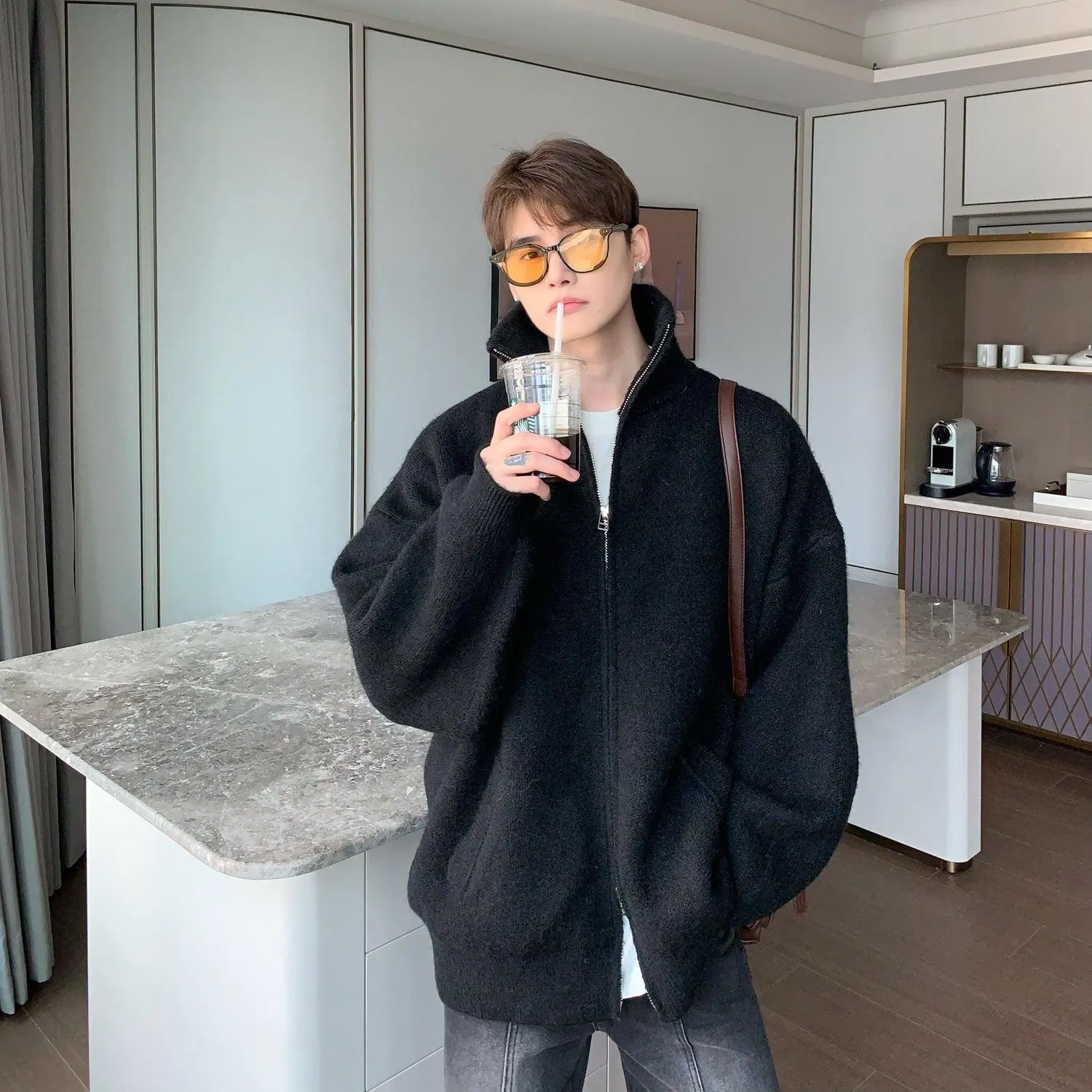 Oversized Zipped Jacket