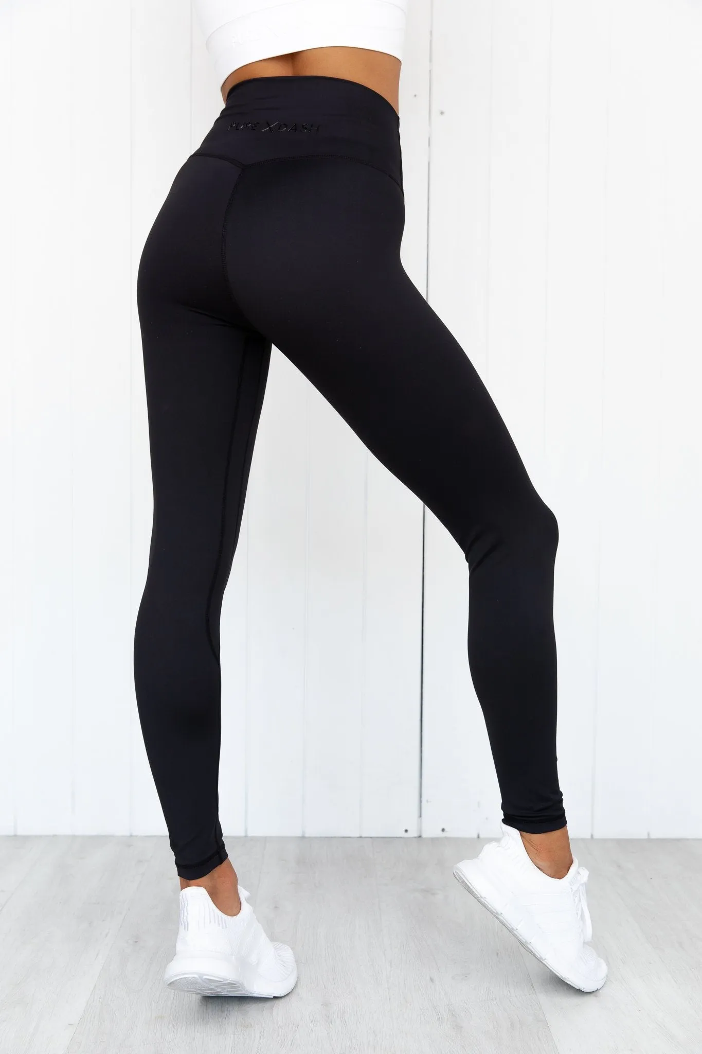 Panther High Rise Leggings - Black