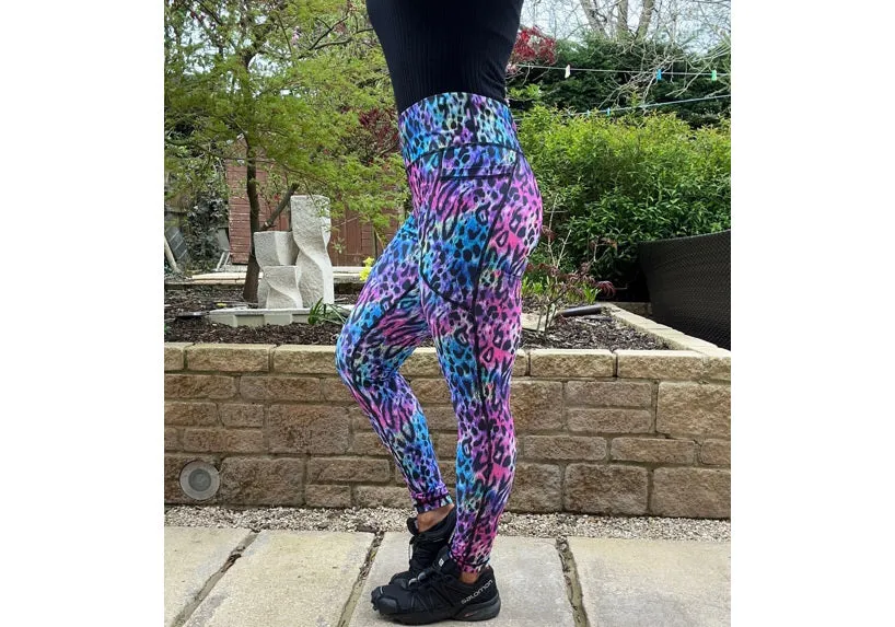 Panthera leggings with pockets