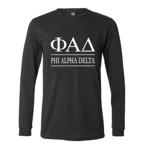Phi Alpha Delta Long Sleeve Tee