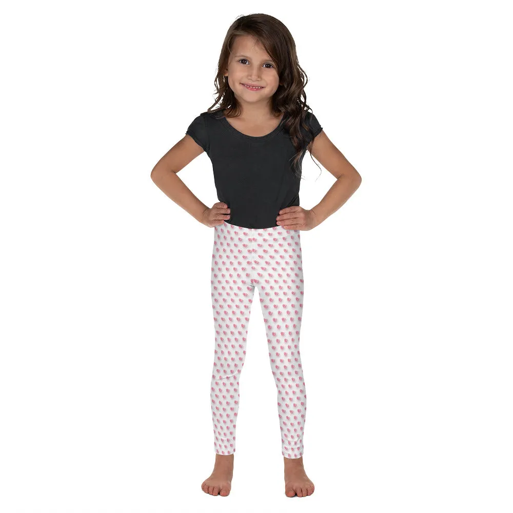Pink Paper Hearts - Valentine's Day - Kid's Leggings