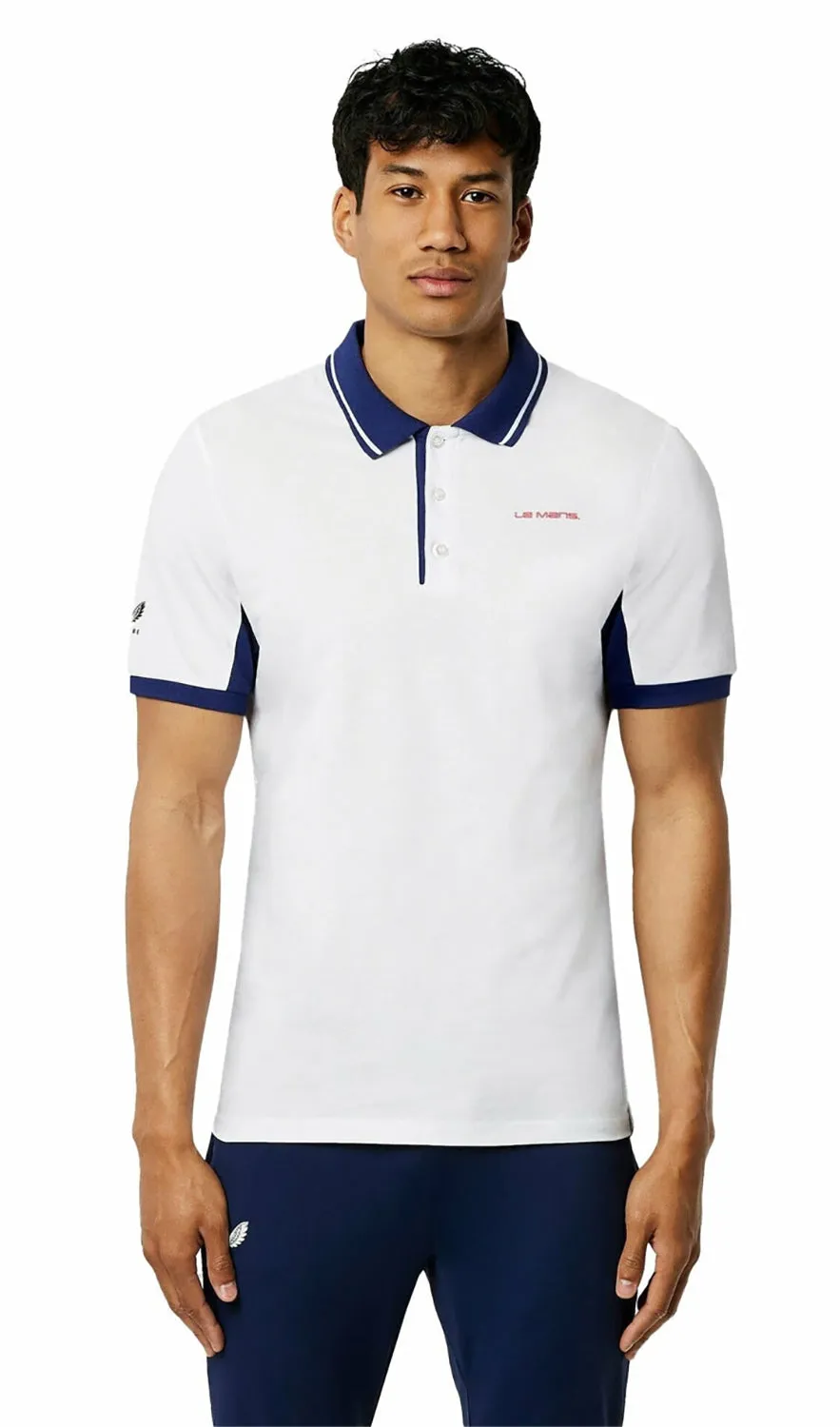 POLO Sportscar 24 Hours Heures Le Mans Castore Poloshirt NEW Lifestyle White M