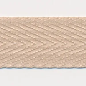 Polyester Herringbone Tape #03 Beige