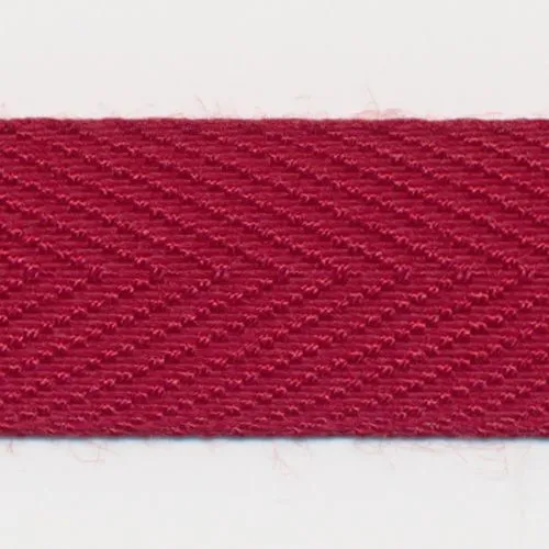 Polyester Herringbone Tape #43 Garnet