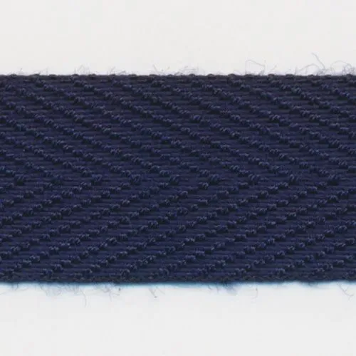 Polyester Herringbone Tape #47 Night Blue