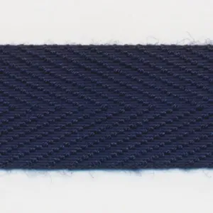 Polyester Herringbone Tape #47 Night Blue
