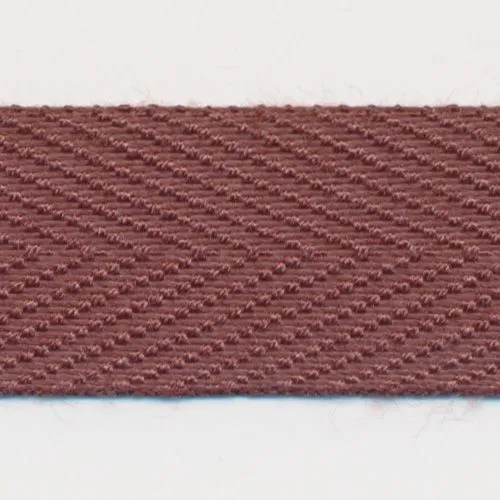 Polyester Herringbone Tape #61 Azuki