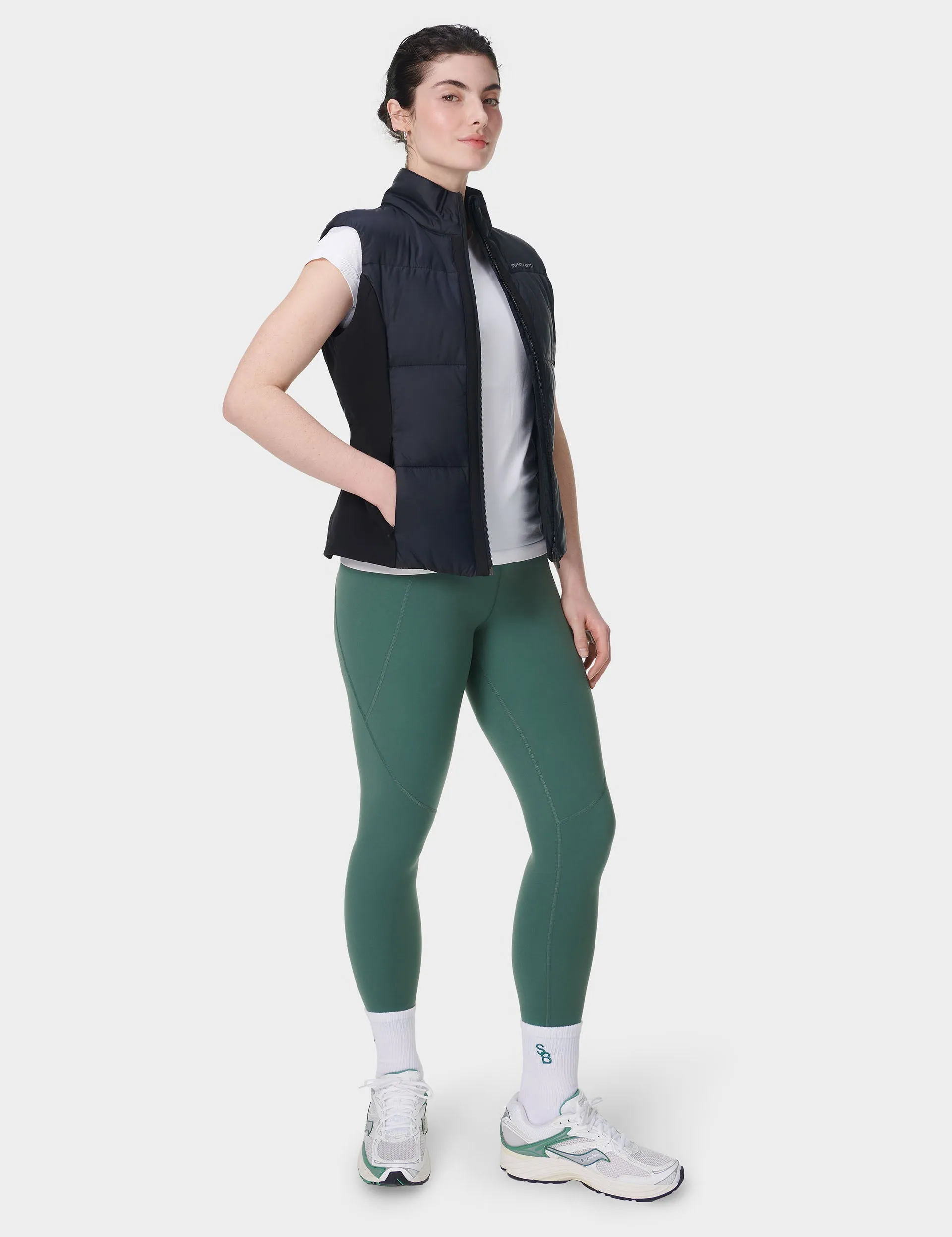 Power 7/8 Gym Leggings - Glade Green