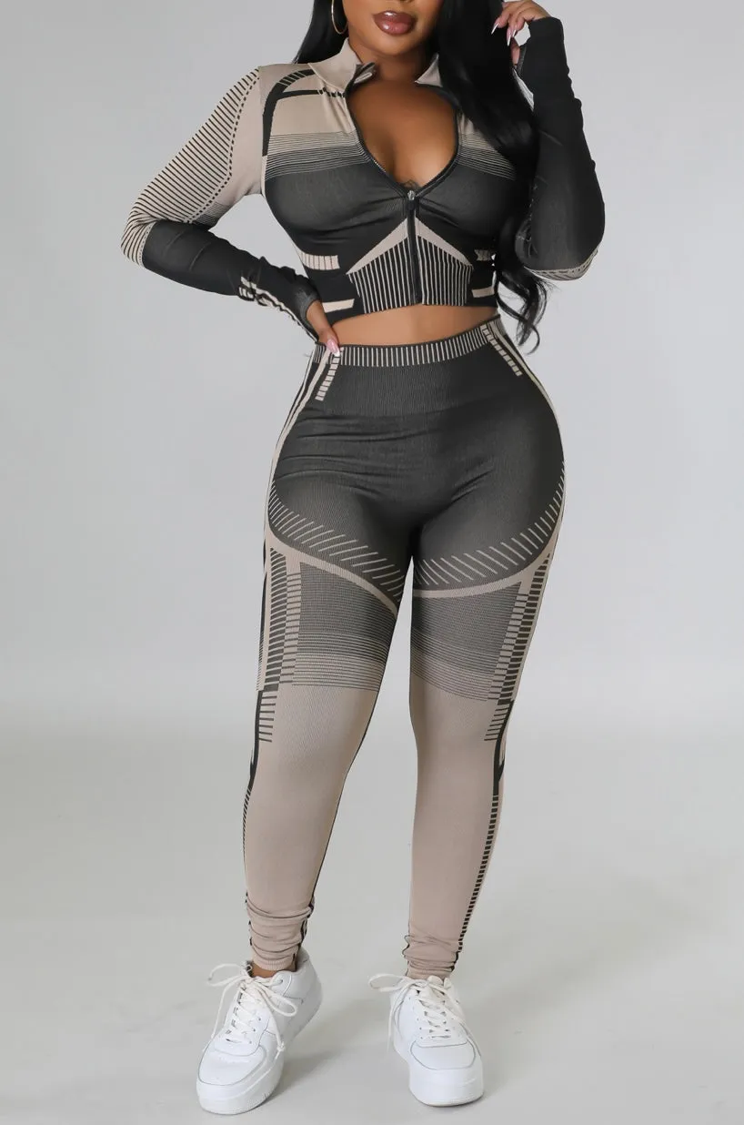 Quick Run Legging Set