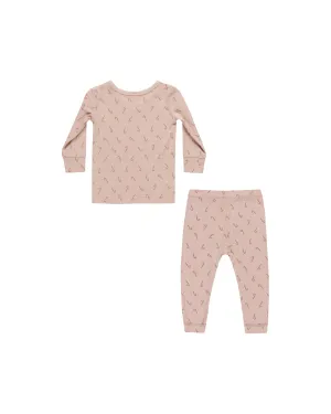 QUINCY MAE Bamboo Pajama Set || Candy Cane