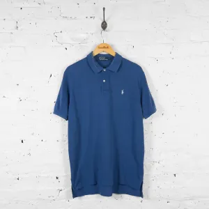 Ralph Lauren Polo Shirt - Blue - L