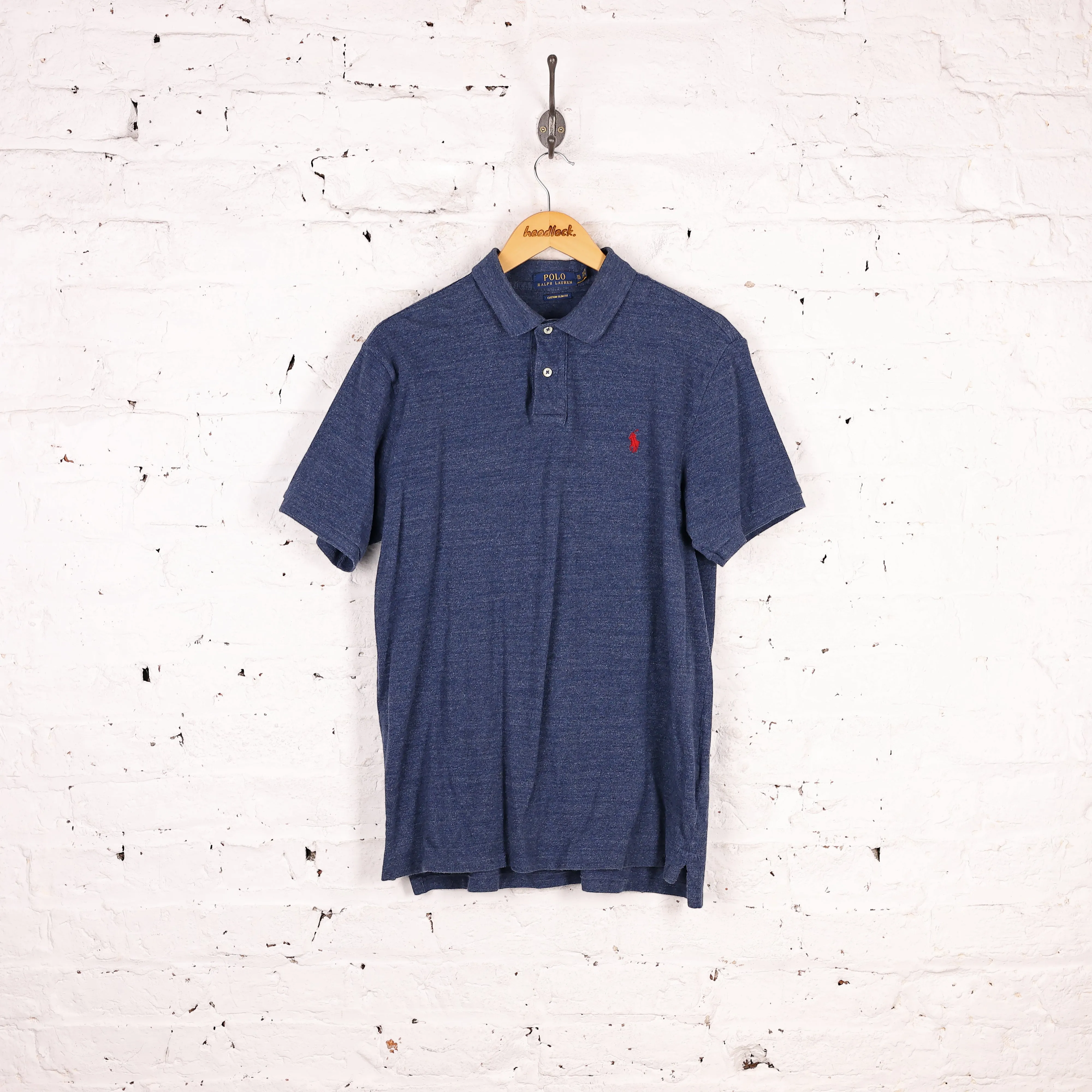 Ralph Lauren Polo Short Sleeve Polo Shirt - Blue - XL