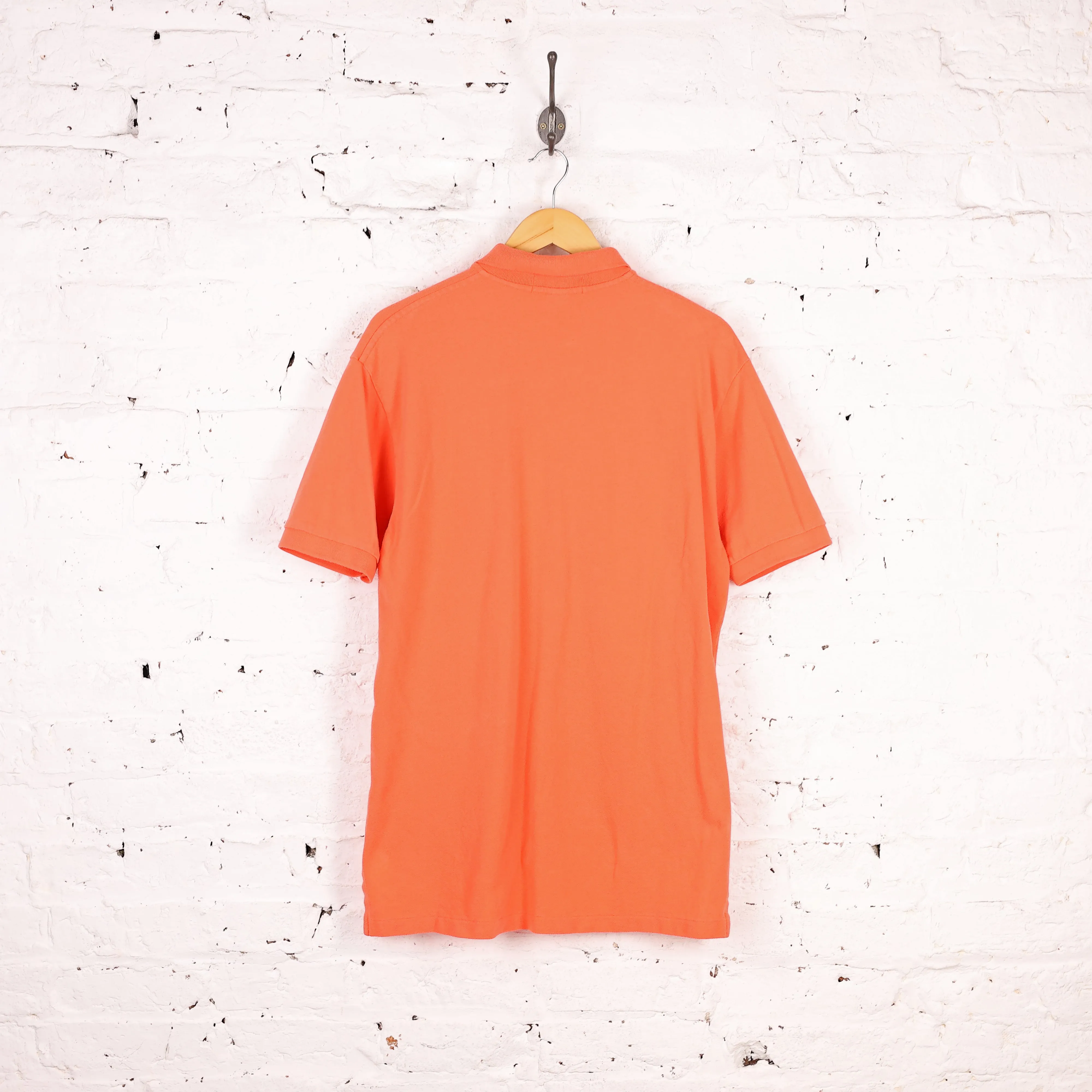 Ralph Lauren Polo Short Sleeve Polo Shirt - Orange - L
