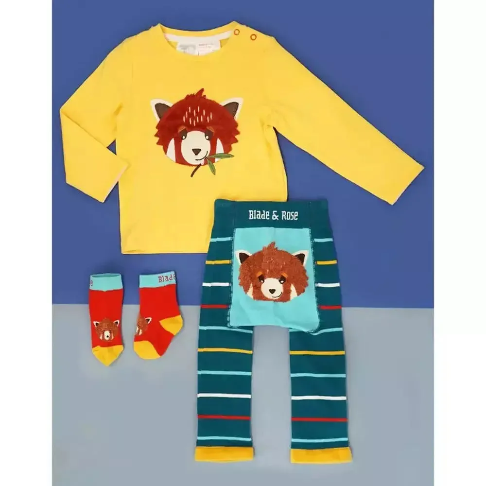 Red Panda Leggings